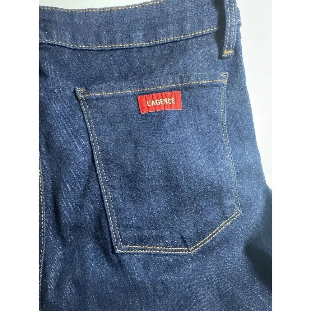 L’agence Zeppelin High Rise Skinny Jeans In Rinse Wash Size 30